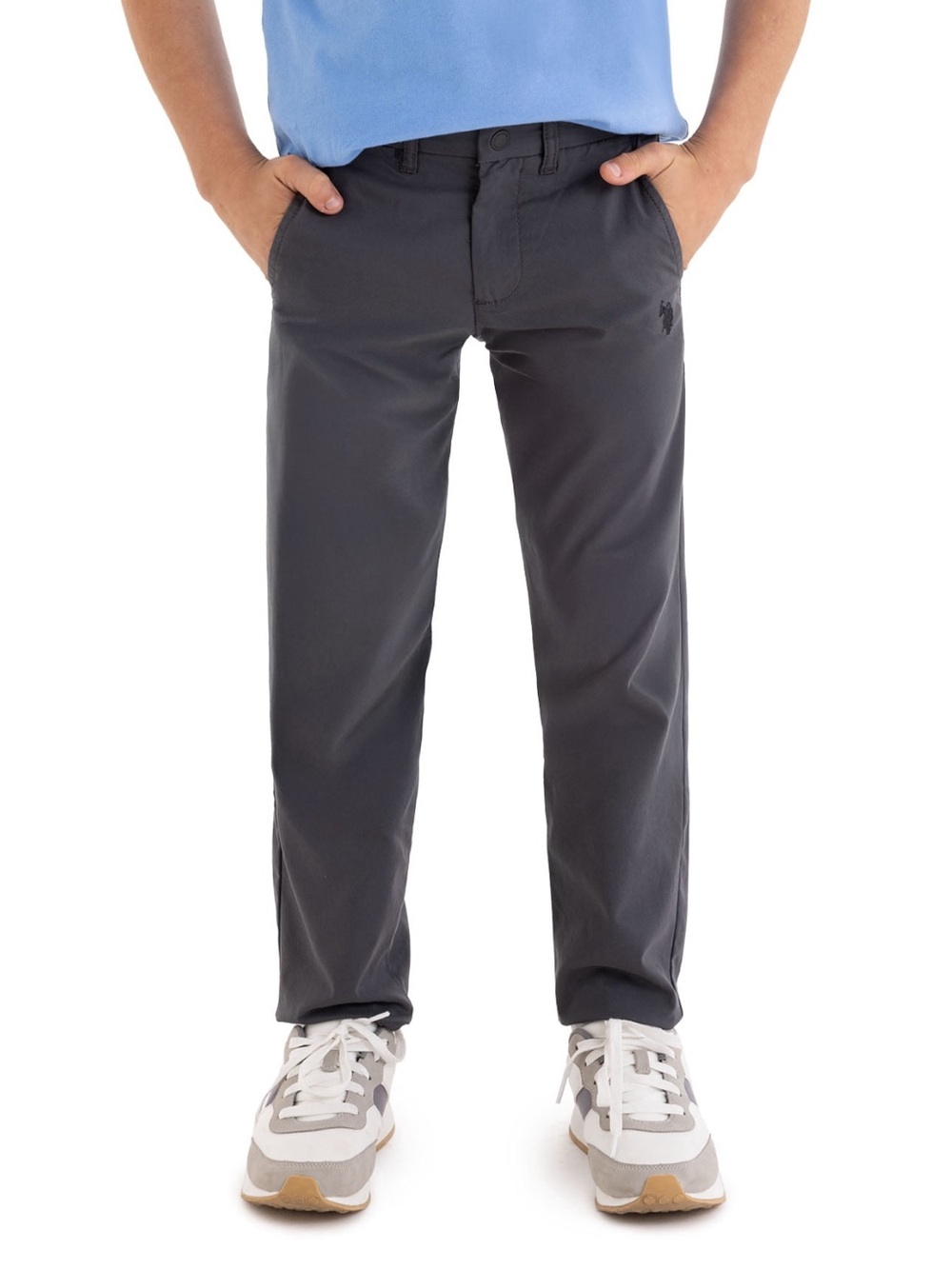 U.S. Polo Assn. Boy’s Play Formance Forged Iron Performance Stretch Pants NWT 18